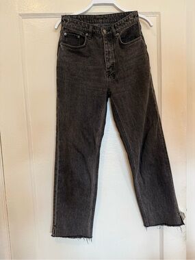 Ksubi Women's Black Straight-Leg Jeans